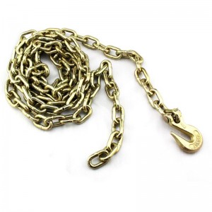 G70 Binder Chain met 2 Clevis grijphaak